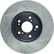 Centric Parts Sport Drilled/Slotted Brake Rotor, 127.40086R 127.40086R - alternate 3